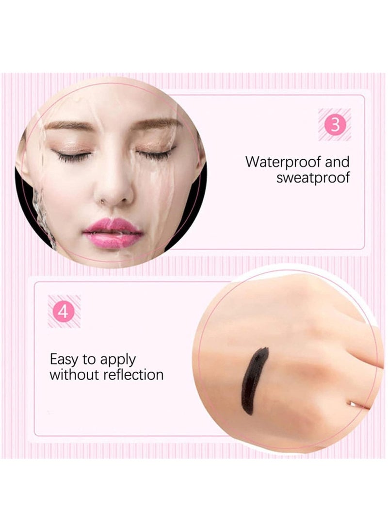 Generic Double Eyelid Stickers 1200 Pairs One Side Natural Invisible Eyelid Tape Stickers Waterproof Breathable Self Adhesive Eye Lid Lift Strip for Uneven Mono and  Droopy Hooded Eyelids - Image 4