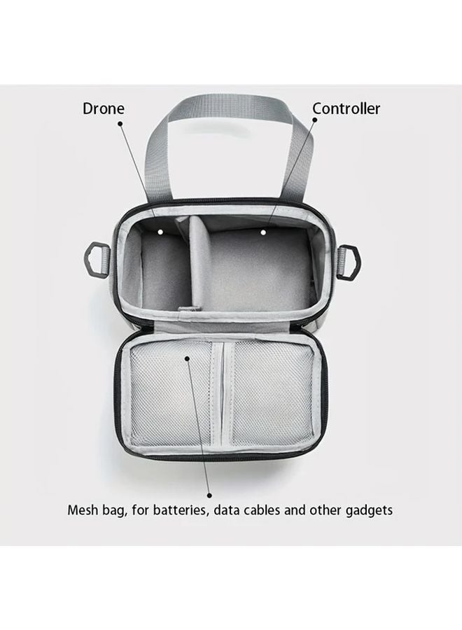 Black Drone Shoulder Bag Compact Storage Case For Photography Equipment - Image 4