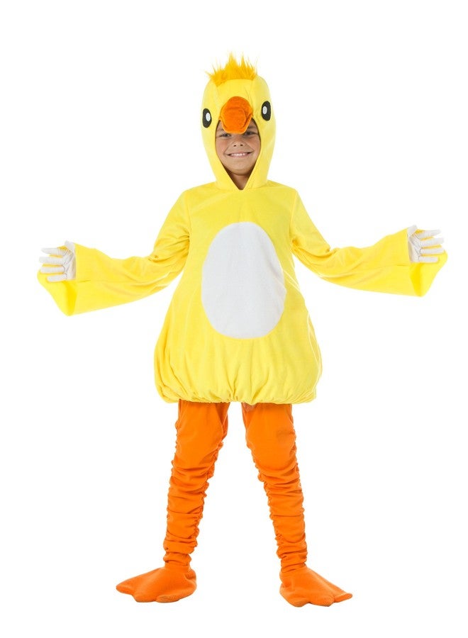 Fun Costumes Kids Yellow Duck Halloween Costume | Adorable Hooded Duck Tunic with Pants, and Booties for Dress-Up and Playtime X-Large - Image 1