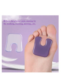 Generic Metatarsal Pads for Women, Gel Callus Pads, High Heels Anti-Wear Pad, Self-Sticking Forefoot Cushions, Prevent Blisters and Calluses, Not Easy to Slide, for Dance, Running, Climbing, Hiking 8 Pack  - Image 2