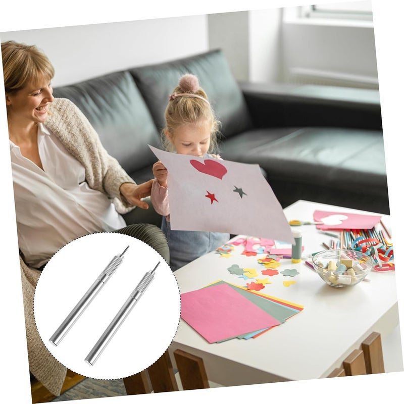 DOITOOL 1set Paper Quilling Pens Creative DIY Craft Tool for Rolling and Curling for Beginners and Quilling Enthusiasts for Greeting Cards and Holiday Decorations 2pcs - Image 3