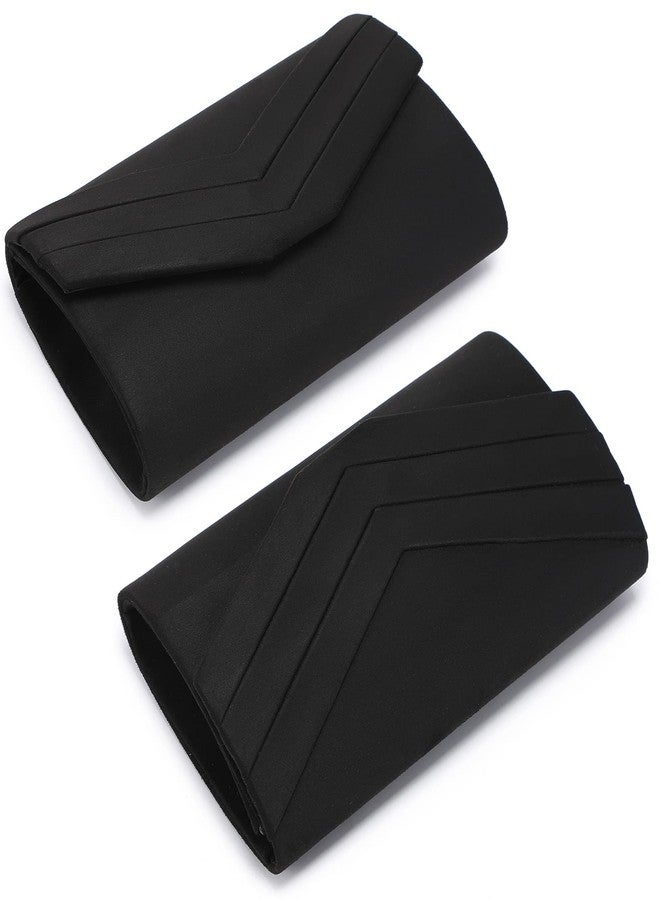 داسين حقائب داسين النسائية للسهرات، حقائب يد رسمية للحفلات، حقائب زفاف، حقائب كوكتيل، حقائب حفلات التخرج (2-أسود) - Image 3