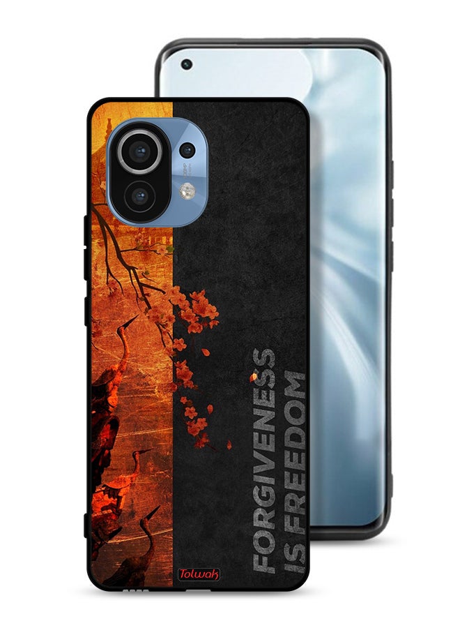 Tolwak Xiaomi Mi 11 Protective Case Cover Forgiveness Is Freedom - Image 1