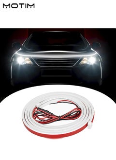 Motim Car Hood LED Light Strip 71 Inch, Exterior Headlights, Waterproof Car Led Light Strips, Daytime Running Light Strips for Car and Truck  - Image 1
