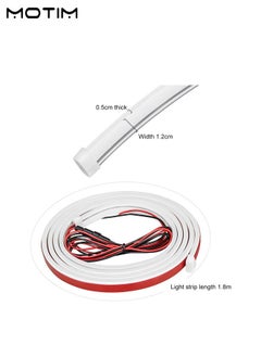 Motim Car Hood LED Light Strip 71 Inch, Exterior Headlights, Waterproof Car Led Light Strips, Daytime Running Light Strips for Car and Truck  - Image 5