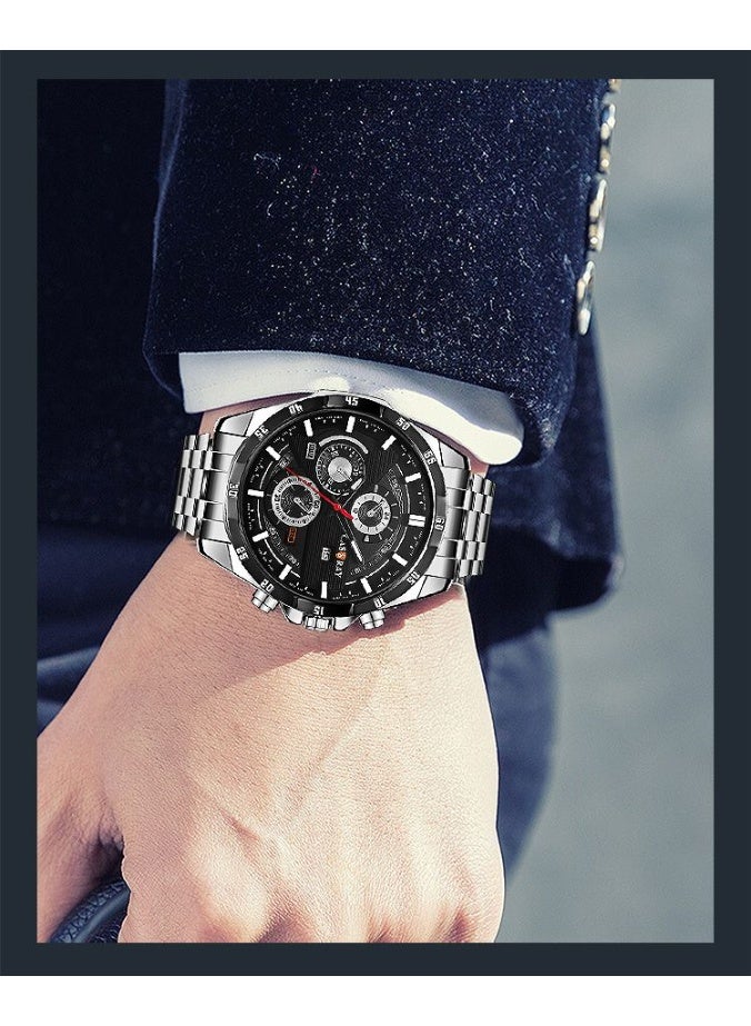 CASSRAY New fully automatic movement men's waterproof stylish sport night light trendy men's watch - Image 4