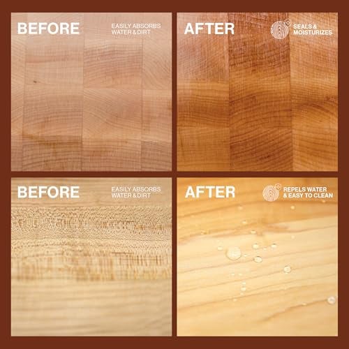 John Boos Block All-Natural Board Cream for Butcher Blocks and Cutting Boards, 5 oz - Wood Conditioner & Sealer for Maintenance and Protection, Safe Formula with Beeswax & Mineral Oil - Image 4