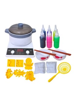 Generic Mums Planet 21 Piece Magic Watercolor Paint with Musical Light Pretend Play Potato for Kids, DIY Jelly Sea Animal Creatures, Sense Box Set, Toys for Boys and Girls Ages 3+, Party Favors, Goodie Bag Fillers, Kids Gifts  - Image 2