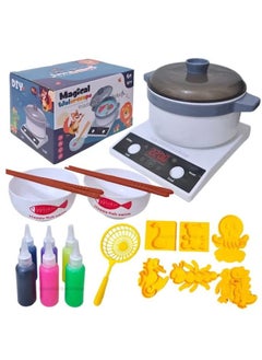 Generic Mums Planet 21 Piece Magic Watercolor Paint with Musical Light Pretend Play Potato for Kids, DIY Jelly Sea Animal Creatures, Sense Box Set, Toys for Boys and Girls Ages 3+, Party Favors, Goodie Bag Fillers, Kids Gifts  - Image 1