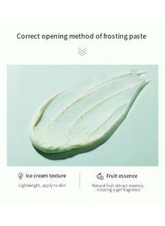 YOUBUY Avocado Whitening Scrub, Gentle Exfoliating Facial Scrub, Deep Clean Dead Skin Removal Facial Exfoliator 100G  - Image 2
