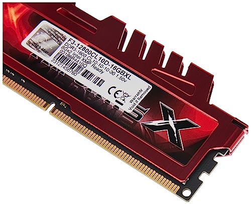 G.SKILL RipjawsX Series DDR3 RAM (XMP) 16GB (2x8GB) 1600MT/s CL10-10-10-30 1.50V Desktop Computer Memory U-DIMM (F3-12800CL10D-16GBXL) - Image 4