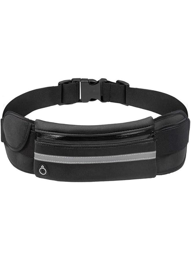 هوكور HOOKOR Running Belt Waist Pack, Water Resistant Runners Belt Fanny Pack for Hiking Fitness, Adjustable Running Pouch for All Kinds of Phones - Image 1