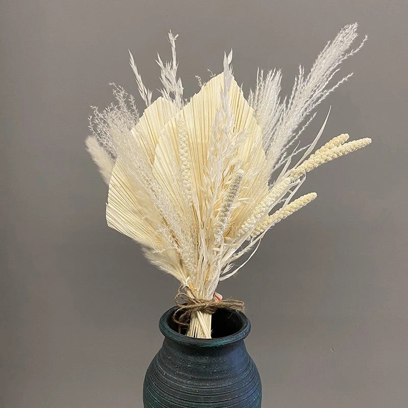 Y&D V19 Boho Wedding Decor Dried Pampas Grass Bouquet - Natural Dry Reed Floral Arrangement, Dried Plants for Home Decor - Image 5