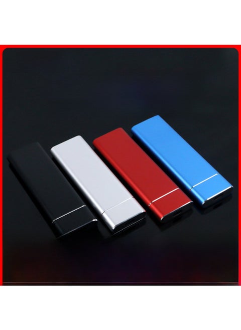 Usb3.1 Ssd Hard Drive Box Case For Laptop 14th Gen Digital Computer Storage Box Enclosure High Speed Data Transfer-Color:Luxury Gold