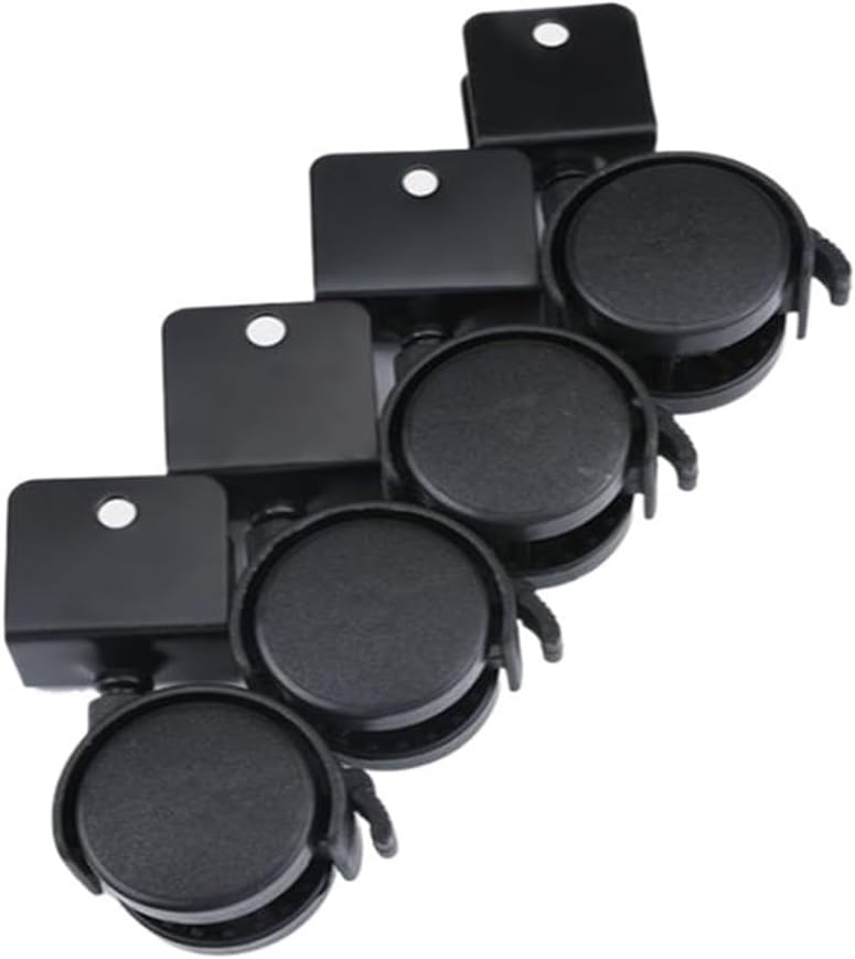 4 Pcs/Lot 1.5 Inch U-Shaped Splint Children's Universal Wheel Furniture Chair Caster Band Brake Office Computer Desk - Image 1