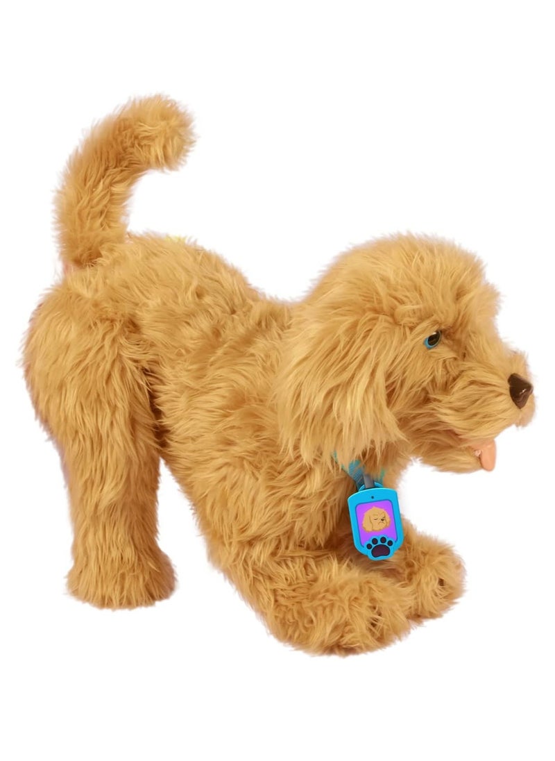 Moji - Moji Interactive Labradoodle - Plush Interactive Dog Toy - Image 1