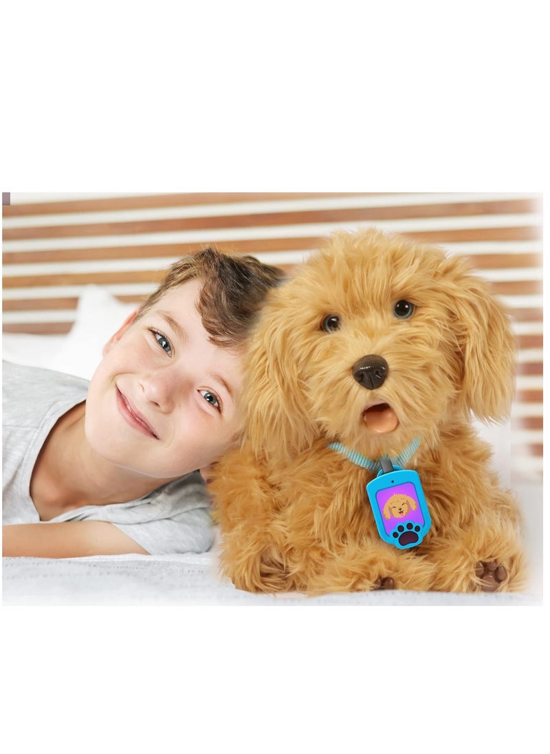 Moji - Moji Interactive Labradoodle - Plush Interactive Dog Toy - Image 1