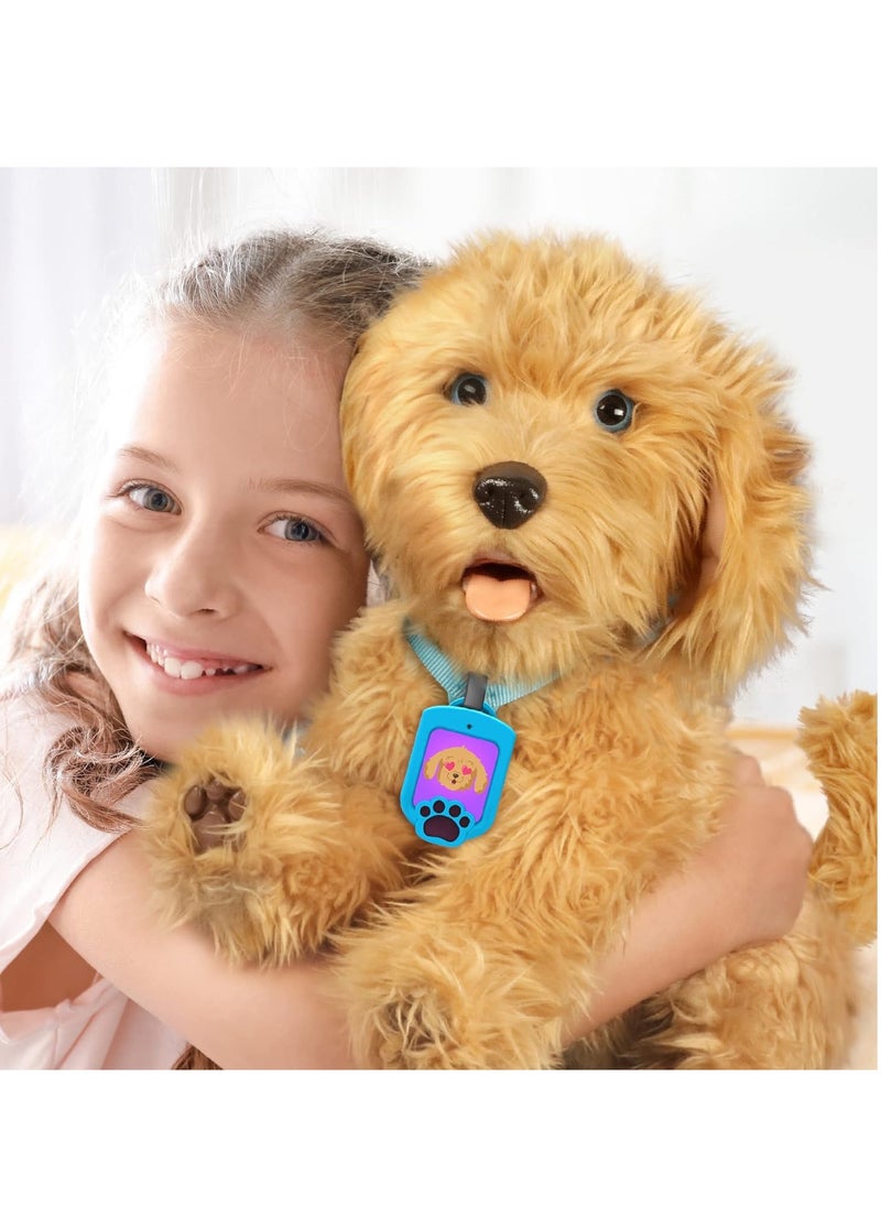 Moji - Moji Interactive Labradoodle - Plush Interactive Dog Toy - Image 1