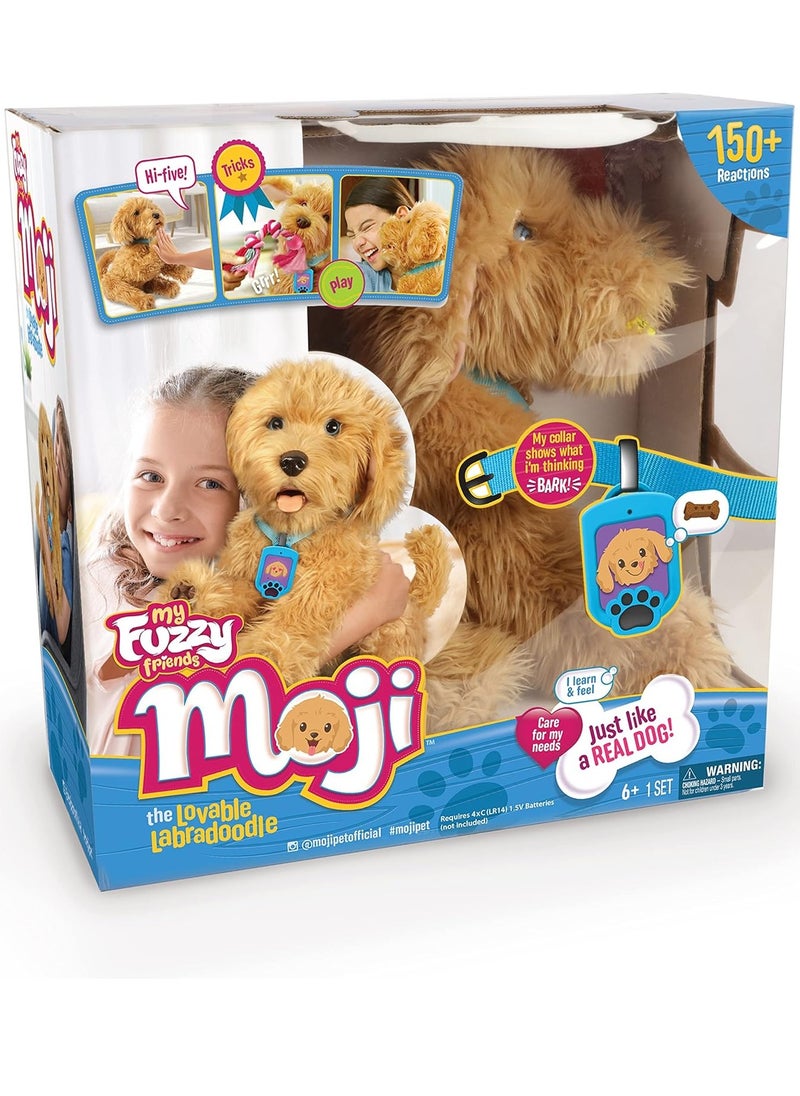 Moji - Moji Interactive Labradoodle - Plush Interactive Dog Toy - Image 1
