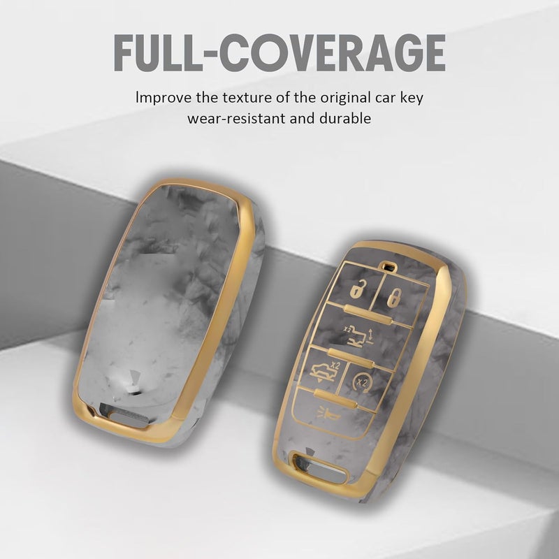 WORCAS Premium TPU Key Fob Cover for Dodge RAM - Image 4