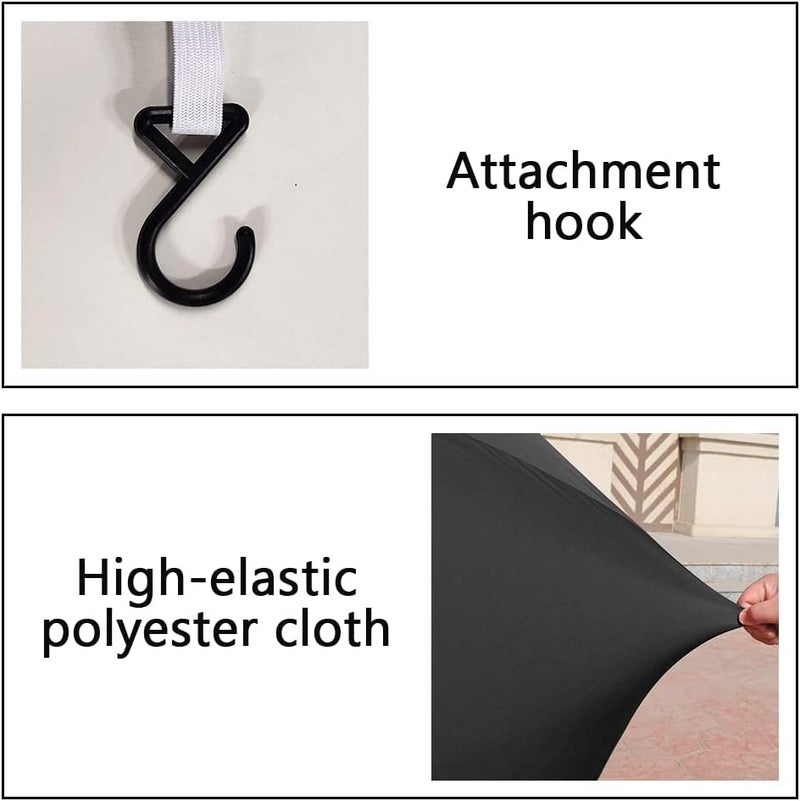 BIHEE Indoor Motorcycle Cover - Soft Stretch Dustproof Cover for Motorcycles up to 116 inches - Image 4