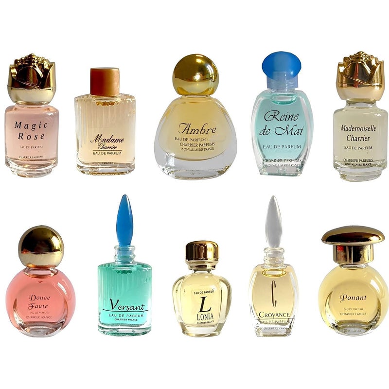Charrier Parfums 10 Eaux de Parfum Luxurious Gift Box - 57.8 ml - Made in Provence, France - Image 3