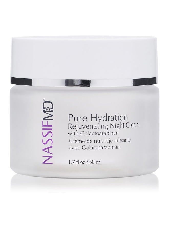 NassifMD NASSIF MD Pure Hydration Rejuvenating Night Cream with Vitamin C to support Natural Collagen and provide Antioxidants | Anti Aging Cream (1.7oz) - Image 1