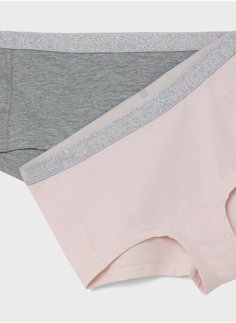 NAME IT Kids 2 Pack Essential Briefs