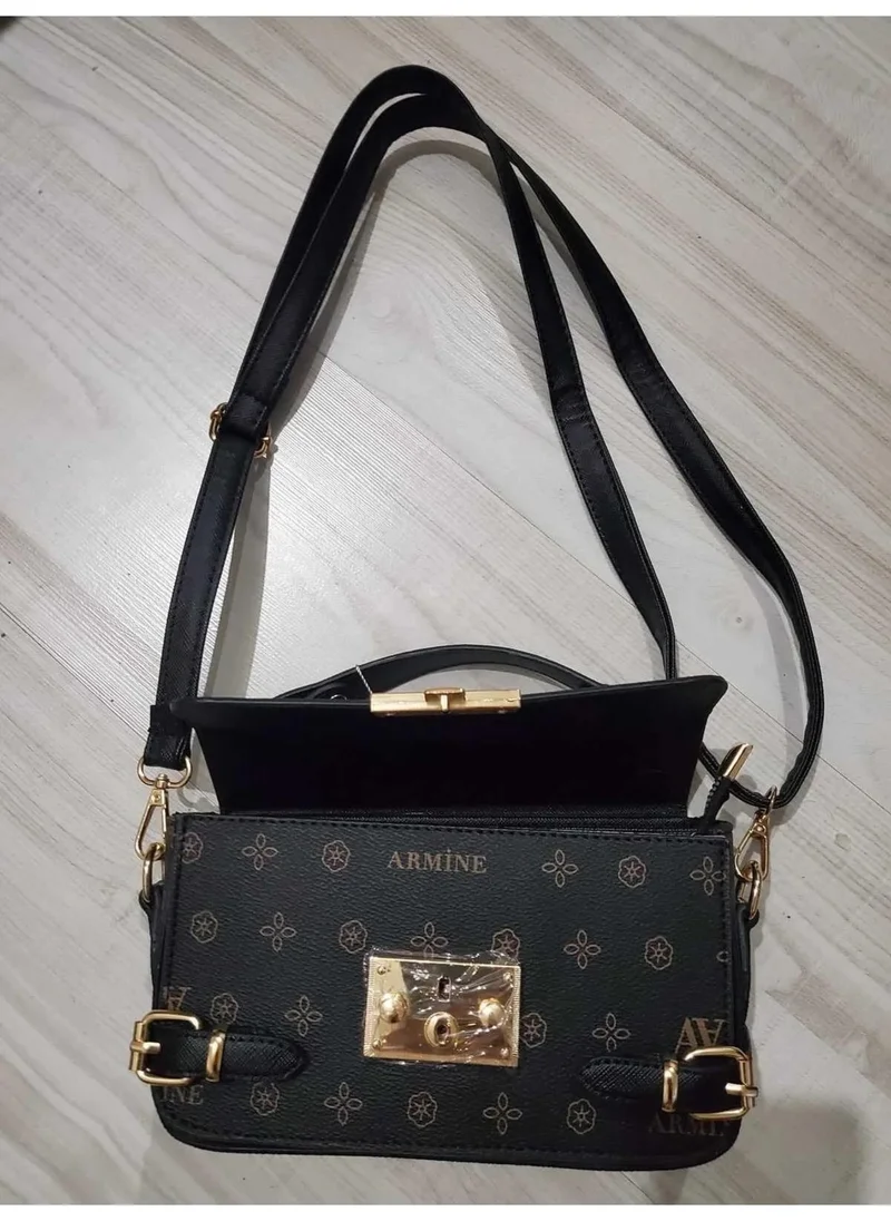 ARMINE 359 Black Printed Women's Bag