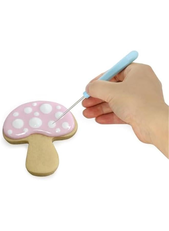 4Pcs Sugar Stir Needle Scriber Needle Cookie Decorating Supplies Tool 5.2 Inches - Image 2