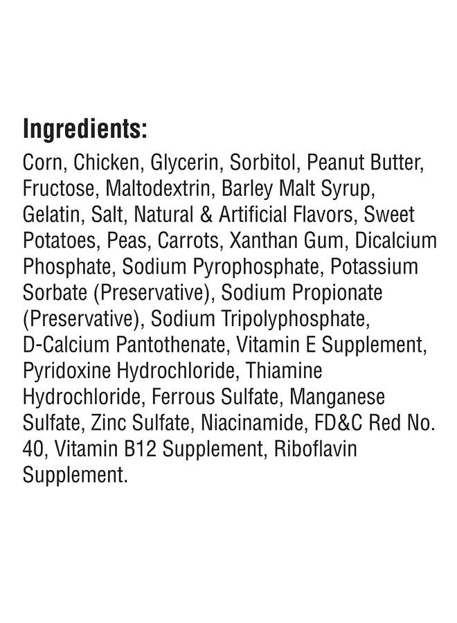 SmartBones Medium Chews With Real Peanut Butter Rawhide- Free Chews For Dogs, 4 Count - Image 5