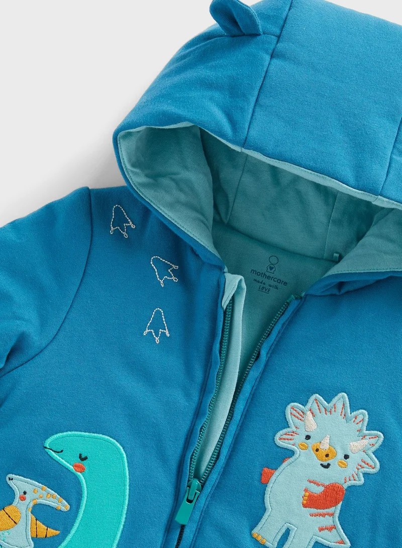mothercare Infant Printed Pramsuit