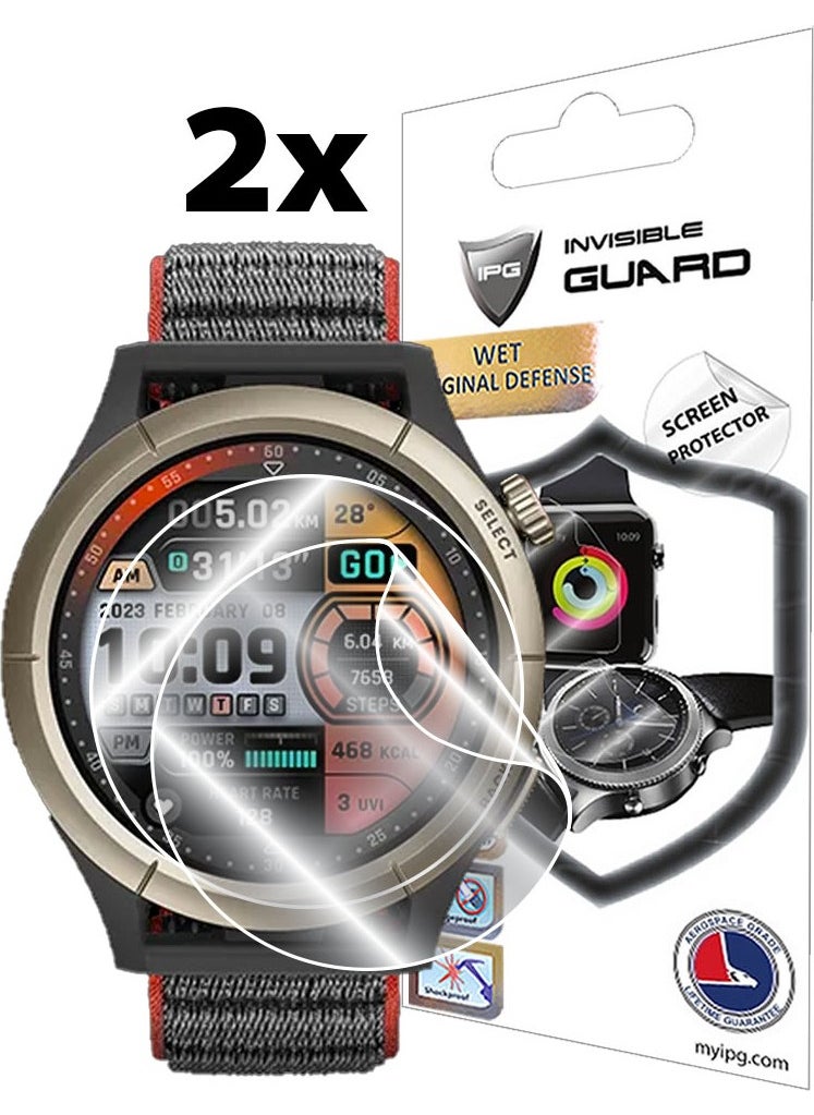 Screen Protector Compatible with Amazfit Cheetah Pro Running Watch (2 Pieces)