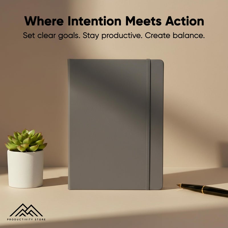 PRODUCTIVITY STORE Dated, 2026 Planner, 8.5" x 11" - The #1 Productivity Planner to Achieve Your 2026 Goals - Planner 2026-2027 by PRODUCTIVITY STORE (A4, GREY) - Image 2