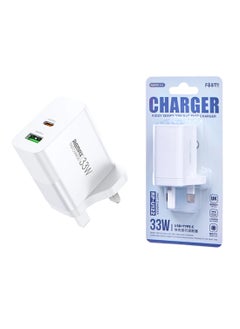 REMAX REMAX Kiddy Series 33W A+C Fast Charger White RP-U122  - Image 3