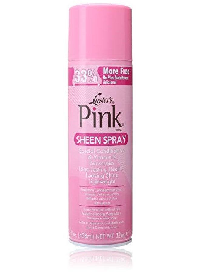 Luster's - Pink Sheen Spray 11.5 Ounce - Image 1