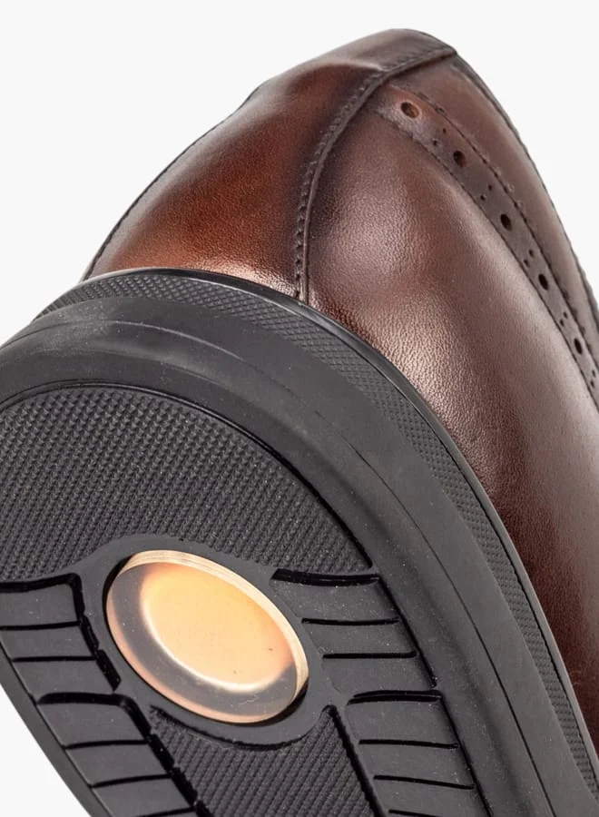 لو كونفورت Men's Lace-Up Derby Shoes