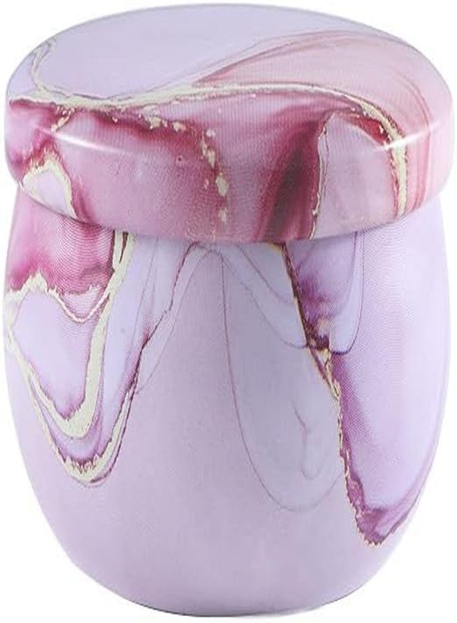 Tustao Tea Can with Airtight Lids Display Candle Jar, Food Storage Container For Tea Candy Cookies Coffee Bean Sugar Food Storage Containers With Lids, Kitchen Storage Jar, Food Jars and Canisters (Pink) - Image 1