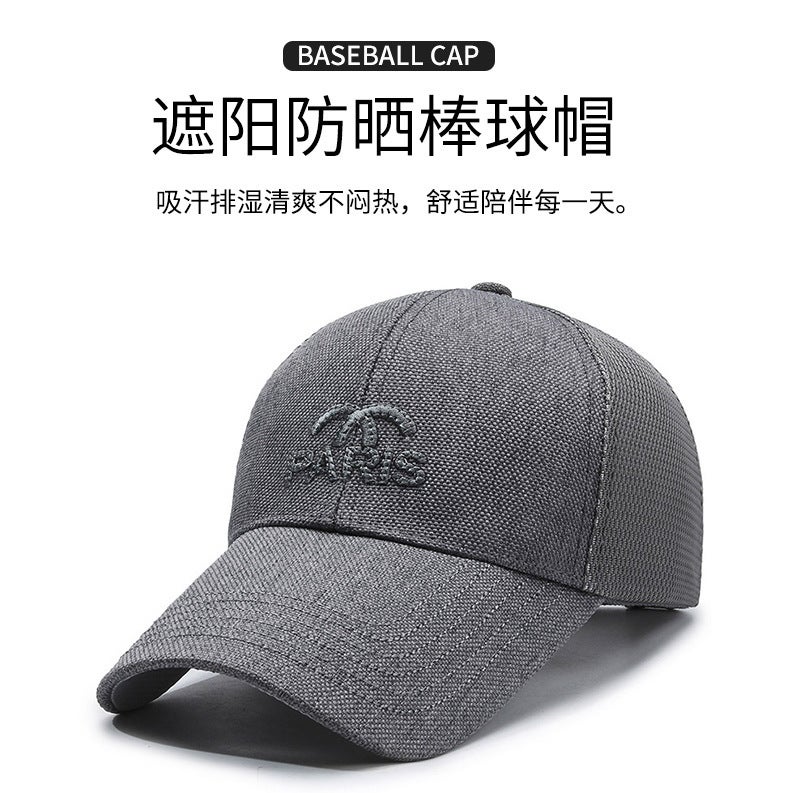 Unisex Summer Cap Quick Dry Breathable Outdoor Sports Baseball Hat - Image 2
