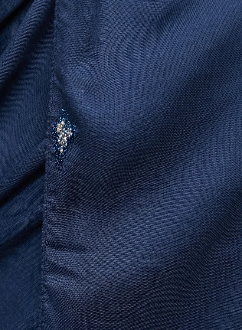 KASHKHA Embroidered Cotton Hijab