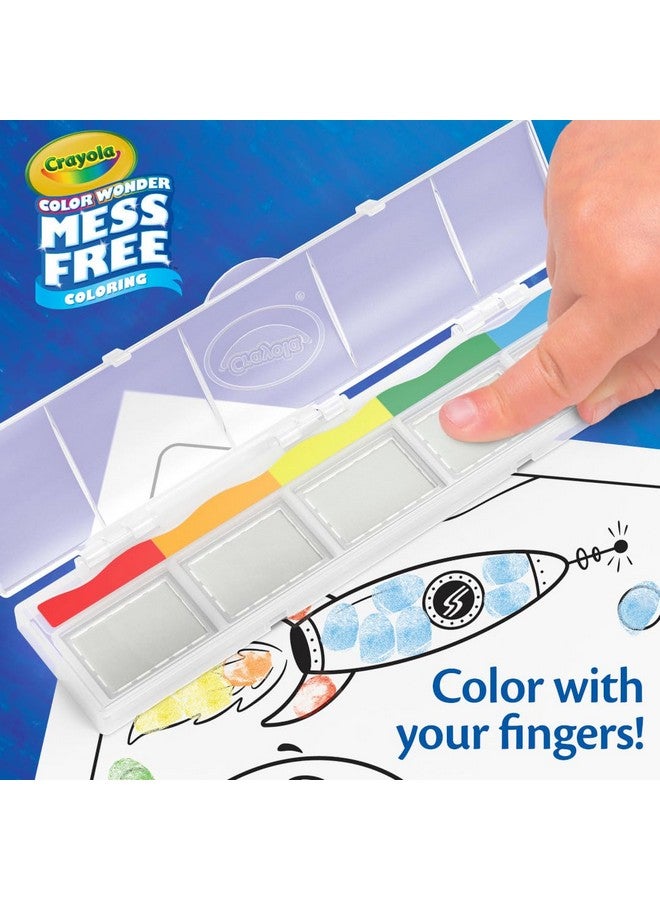 Crayola Color Wonder Mess Free Fingerprint Ink Painting Activity Set, Finger Painting Alternative, Toddler Coloring, Stocking Stuffers - Image 3