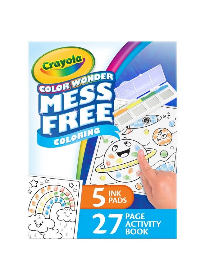 Crayola Color Wonder Mess Free Fingerprint Ink Painting Activity Set, Finger Painting Alternative, Toddler Coloring, Stocking Stuffers - Image 2