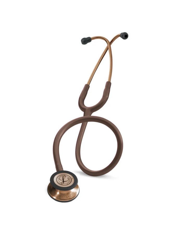 ليتمان سماعة طبيب ليتمان كلاسيك III (Littmann Classic III) - لون بني شوكولاتة مع رأس نحاسي - موديل 5809. - Image 2
