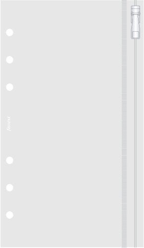 FILOFAX ظرف قفل بسحاب شخصي من فيلوفاكس، شفاف، 95 مم × 171 مم - Image 5