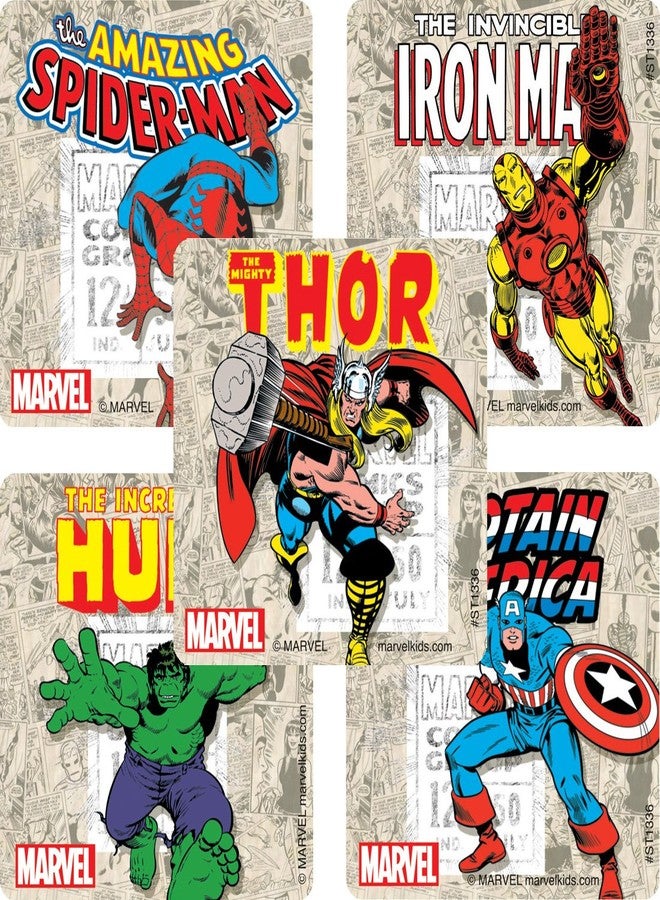 SmileMakers Marvel Comics Stickers - Prizes 100 per Pack