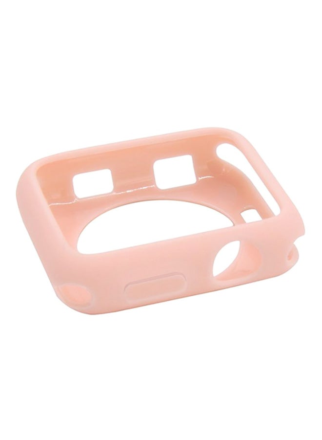 Voberry Protective Case Cover For Apple Watch Series 1/2/3 42mm Pink - Image 2