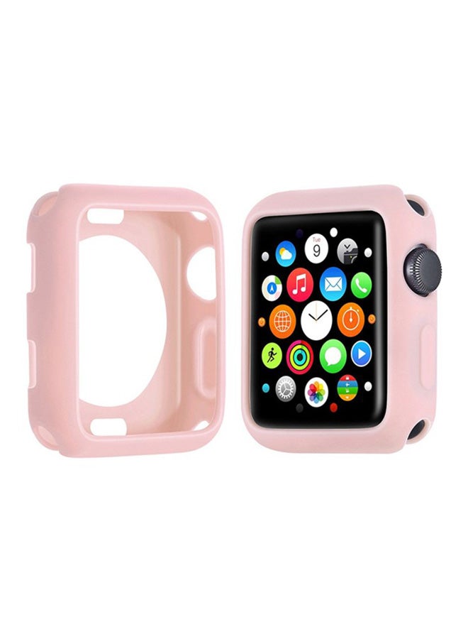 Voberry Protective Case Cover For Apple Watch Series 1/2/3 42mm Pink - Image 3