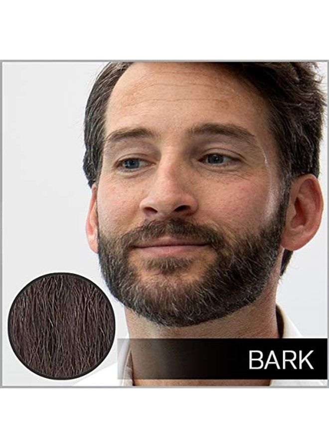 VOLT Grooming Instant Beard Color ECO 2 Pack Refill - Smudge and Water Resistant Quick Drying Brush on Color for Beards and Mustaches, Bark (Dark Brown) - Image 1