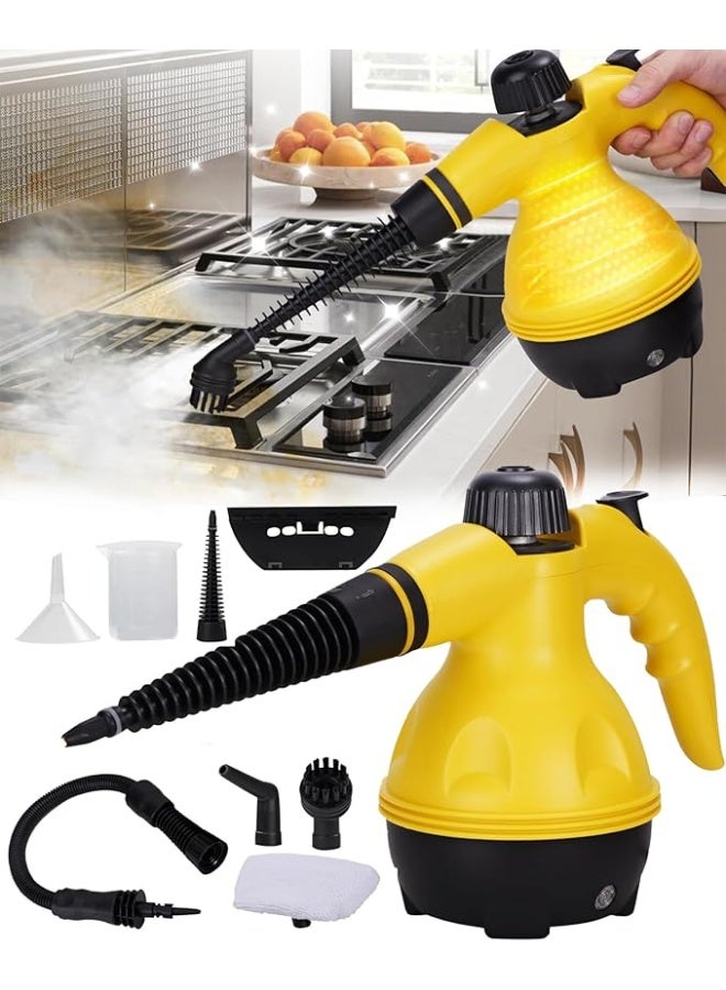 Electric steam cleaner, yellow/black - Image 2