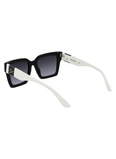 Karl Lagerfeld FULL RIM ACETATE Modified Rectangle KARL LAGERFELD SUN KL6057S 5219 (004) BLACK & WHITE  - Image 5